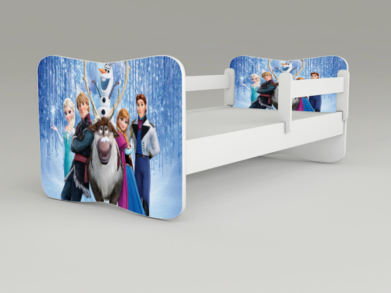 Detská posteľ s odnímateľnými bočnicami Frozen